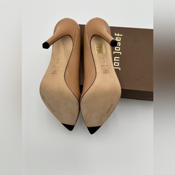 Jon Joseph - Ana Nude Leather High Heel 5” - Picture 6 of 7